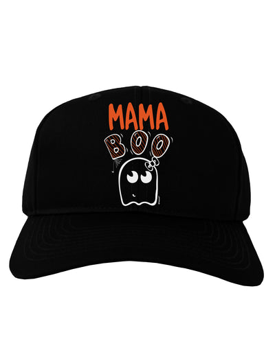 Mama Boo Ghostie Dark Adult Dark Baseball Cap Hat Black Tooloud