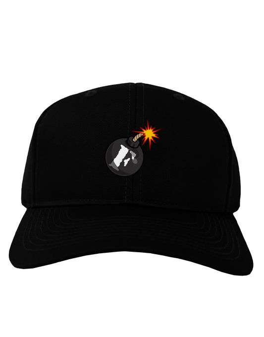 F-Bomb Funny Adult Dark Baseball Cap Hat by TooLoud-Baseball Cap-TooLoud-Black-One Size-Davson Sales