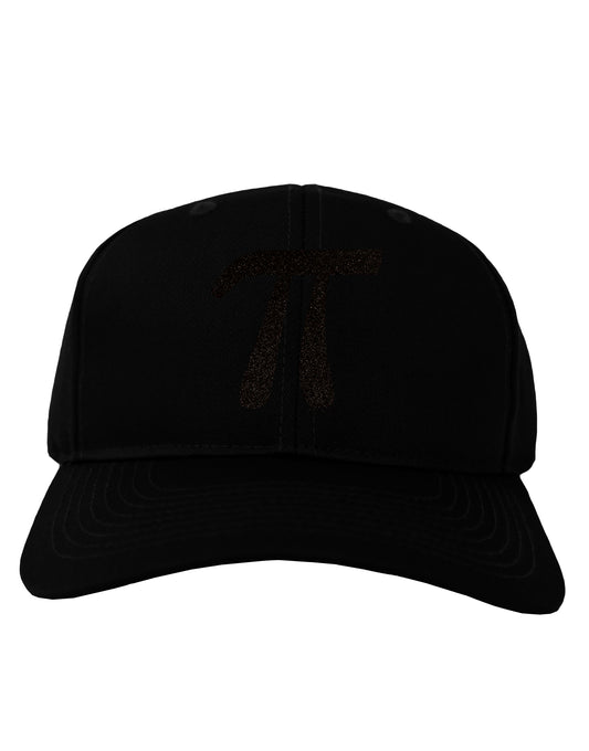 Pi Symbol Glitter - Black Adult Dark Baseball Cap Hat by TooLoud-Baseball Cap-TooLoud-Black-One Size-Davson Sales
