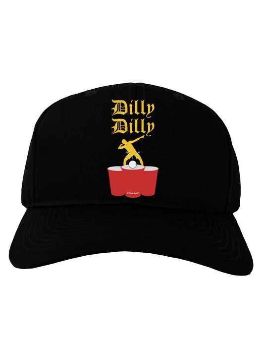 Dilly Dilly Funny Beer Adult Dark Baseball Cap Hat by TooLoud-Baseball Cap-TooLoud-Black-One Size-Davson Sales