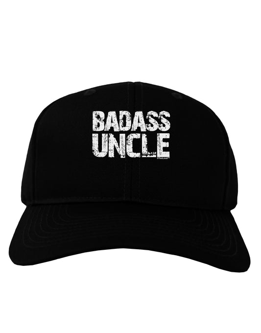 Badass Uncle Adult Dark Baseball Cap Hat by TooLoud-Baseball Cap-TooLoud-Black-One Size-Davson Sales
