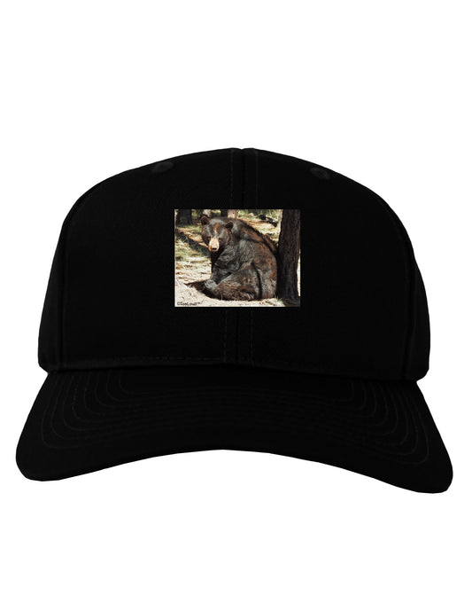 Sad Black Bear Adult Dark Baseball Cap Hat-Baseball Cap-TooLoud-Black-One Size-Davson Sales