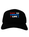 The Liberal Life Adult Dark Baseball Cap Hat-Baseball Cap-TooLoud-Black-One Size-Davson Sales