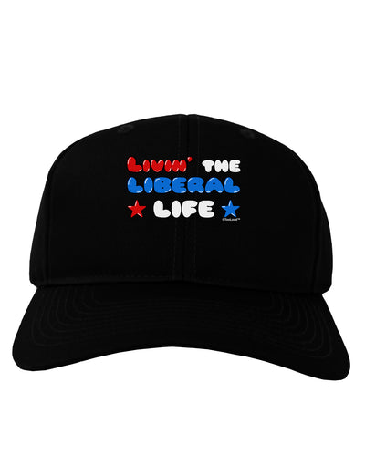 The Liberal Life Adult Dark Baseball Cap Hat-Baseball Cap-TooLoud-Black-One Size-Davson Sales