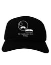 Sir Cumference Loves Pi Day Adult Dark Baseball Cap Hat-Baseball Cap-TooLoud-Black-One Size-Davson Sales