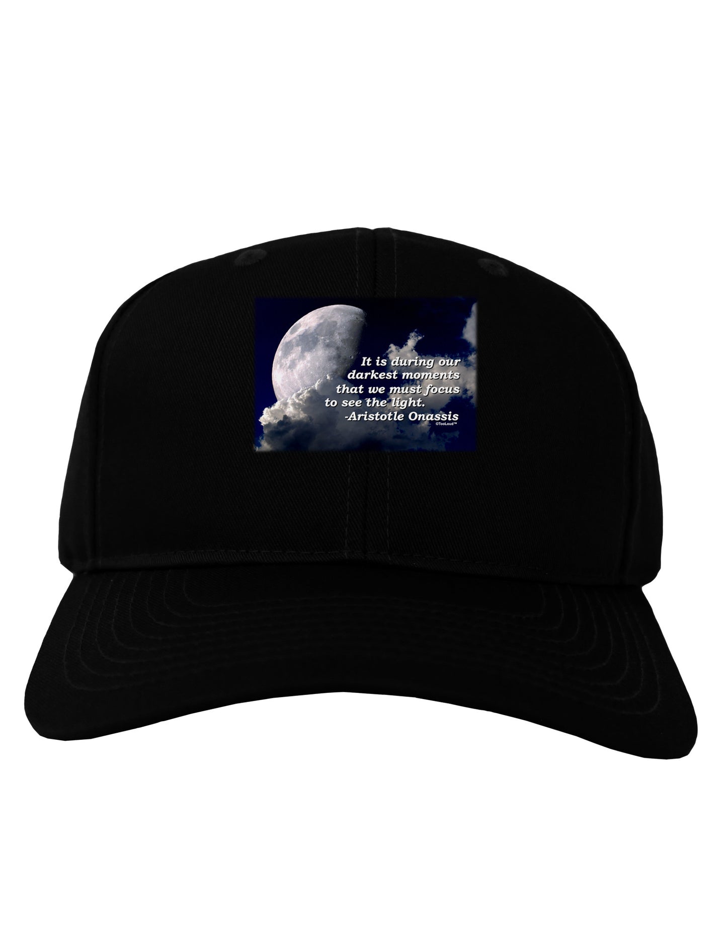 Our Darkest Moments Adult Dark Baseball Cap Hat-Baseball Cap-TooLoud-Black-One Size-Davson Sales