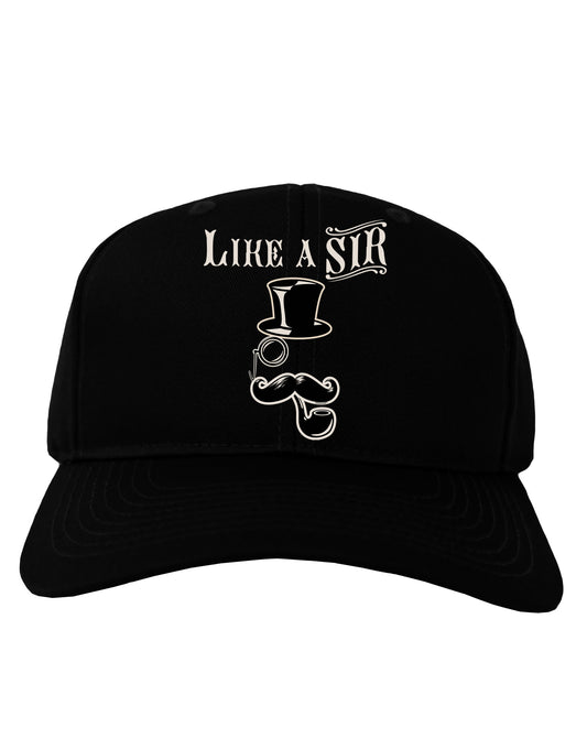 Like A Sir - Super Classy Adult Dark Baseball Cap Hat-Baseball Cap-TooLoud-Black-One Size-Davson Sales