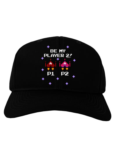 Be My Player 2 Adult Dark Baseball Cap Hat-Baseball Cap-TooLoud-Black-One Size-Davson Sales