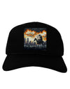 Grimm Reaper Halloween Design Adult Dark Baseball Cap Hat Black Toolou