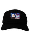 All American Eagle Adult Dark Baseball Cap Hat-Baseball Cap-TooLoud-Black-One Size-Davson Sales