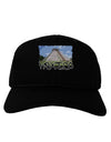 Mexico - Mayan Temple Cut-out Adult Dark Baseball Cap Hat-Baseball Cap-TooLoud-Black-One Size-Davson Sales