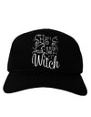 She's My Witch Adult Baseball Cap Hat-Baseball Cap-TooLoud-Black-One-Size-Fits-Most-Davson Sales