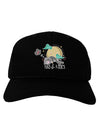 TooLoud Pugs and Kisses Dark Adult Dark Baseball Cap Hat-Baseball Cap-TooLoud-Black-One-Size-Fits-Most-Davson Sales