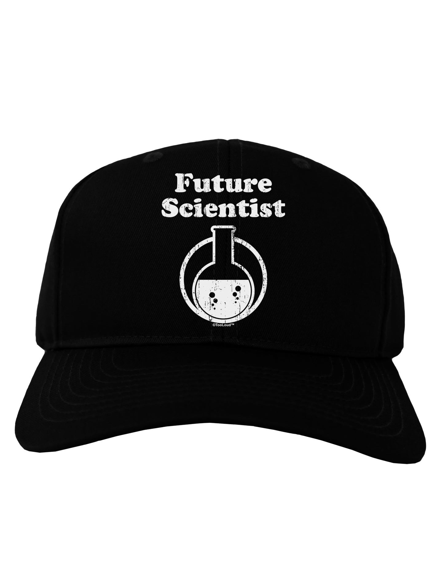 Future Scientist Distressed Adult Dark Baseball Cap Hat-Baseball Cap-TooLoud-Black-One Size-Davson Sales