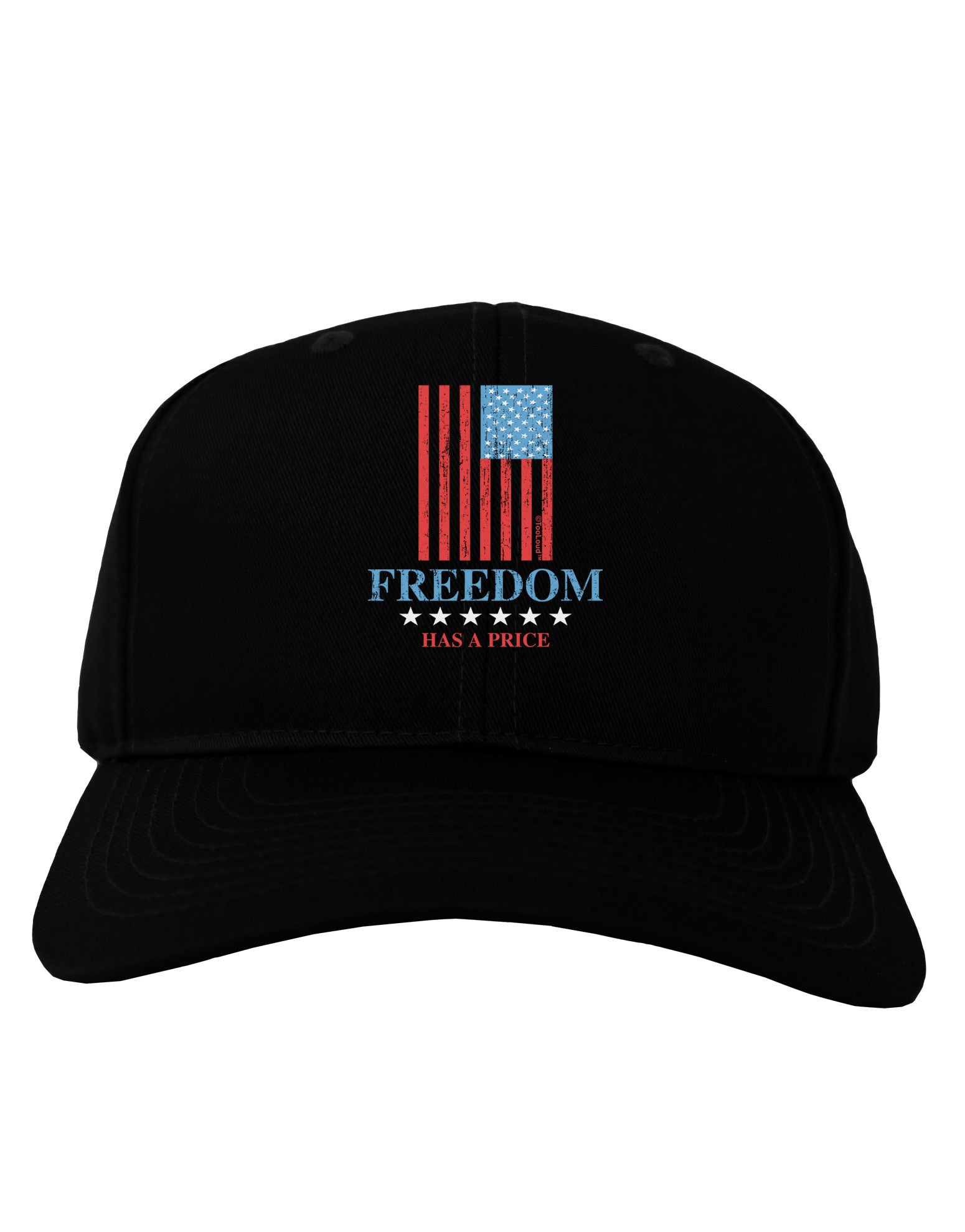Freedom Flag Color Adult Dark Baseball Cap Hat-Baseball Cap-TooLoud-Black-One Size-Davson Sales