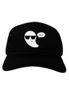 Boo Ya Cool Ghost Halloween Adult Dark Baseball Cap Hat-Baseball Cap-TooLoud-Black-One Size-Davson Sales