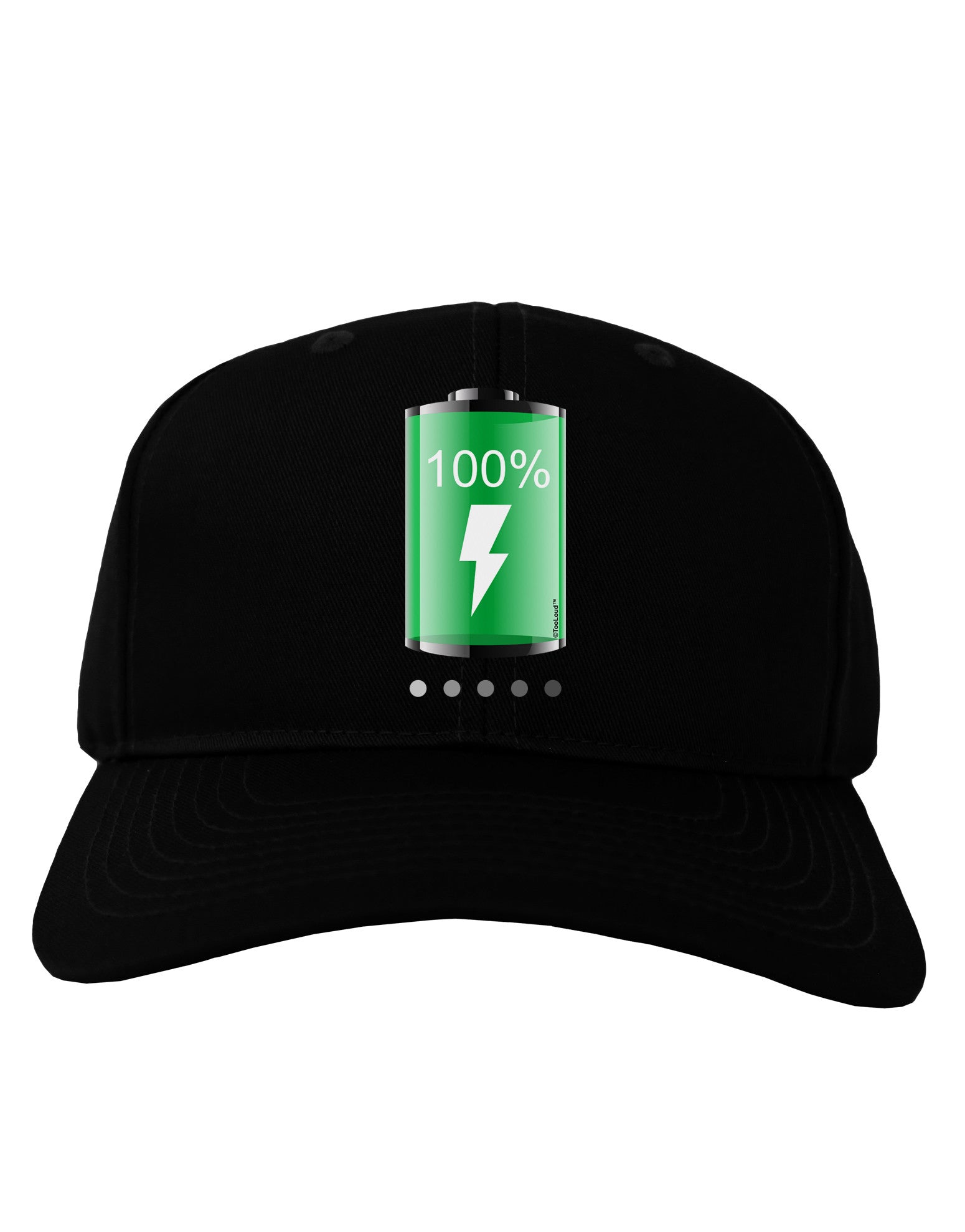 Full Energy 100 Percent Adult Dark Baseball Cap Hat-Baseball Cap-TooLoud-Black-One Size-Davson Sales