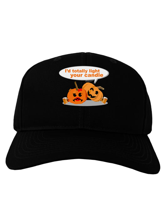 Light your candle Adult Dark Baseball Cap Hat-Baseball Cap-TooLoud-Black-One Size-Davson Sales