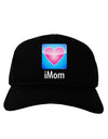 iMom - Mothers Day Adult Dark Baseball Cap Hat-Baseball Cap-TooLoud-Black-One Size-Davson Sales