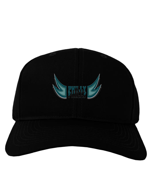 Philly Philly Funny Beer Drinking Adult Dark Baseball Cap Hat by TooLoud-Baseball Cap-TooLoud-Black-One Size-Davson Sales