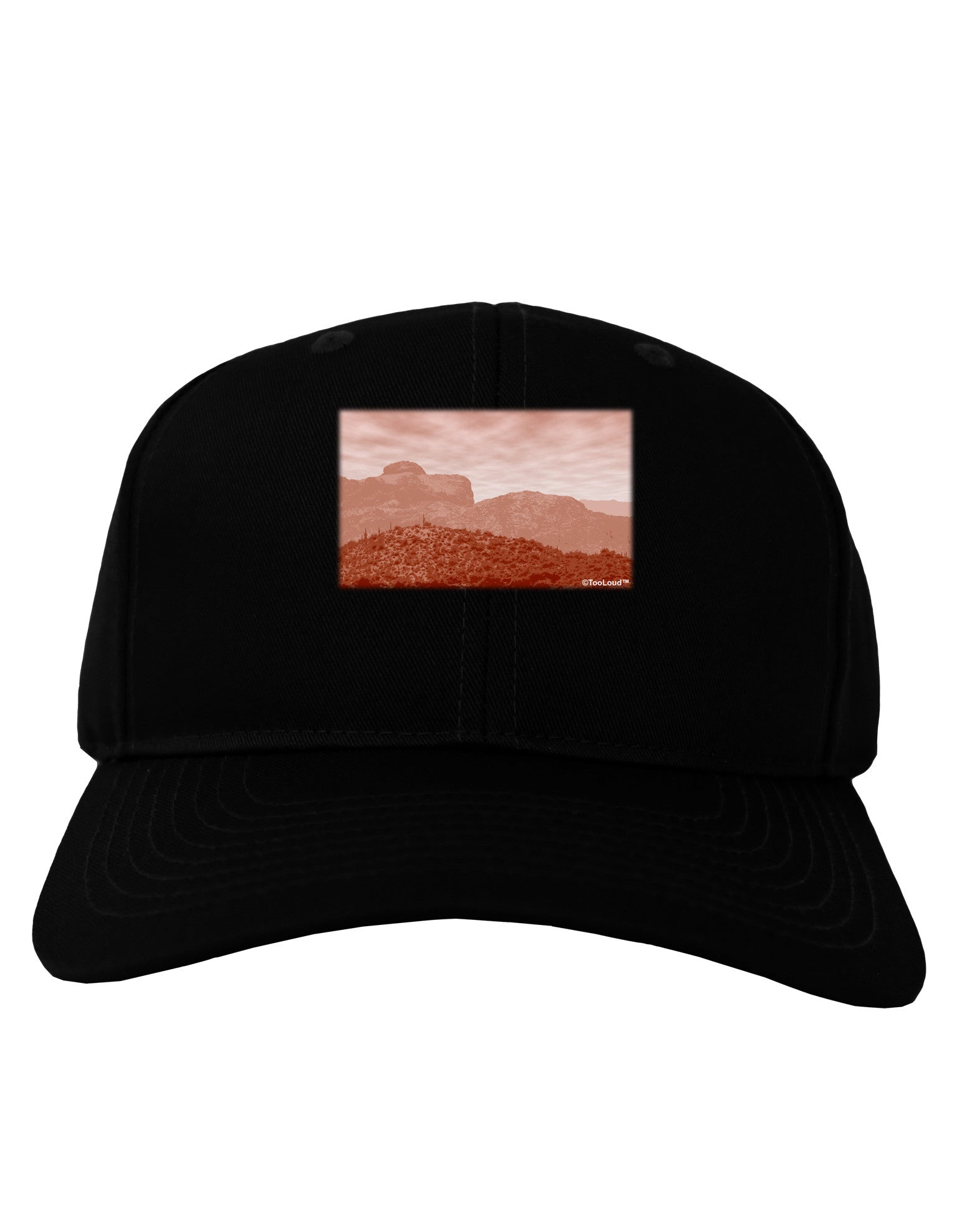 Red Planet Landscape Adult Dark Baseball Cap Hat-Baseball Cap-TooLoud-Black-One Size-Davson Sales