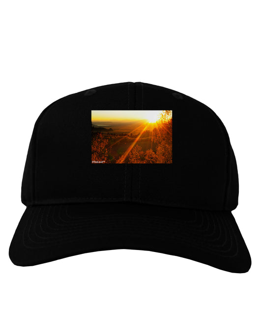 Colorado Sunset Adult Dark Baseball Cap Hat-Baseball Cap-TooLoud-Black-One Size-Davson Sales