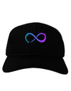 Painted Infinity Adult Dark Baseball Cap Hat-Baseball Cap-TooLoud-Black-One Size-Davson Sales