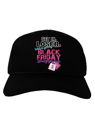 We're going Black Friday Shopping Adult Dark Baseball Cap Hat-Baseball Cap-TooLoud-Black-One Size-Davson Sales