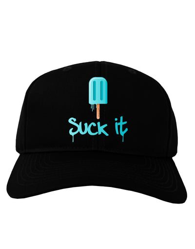 Suck It Popsicle Adult Dark Baseball Cap Hat-Baseball Cap-TooLoud-Black-One Size-Davson Sales