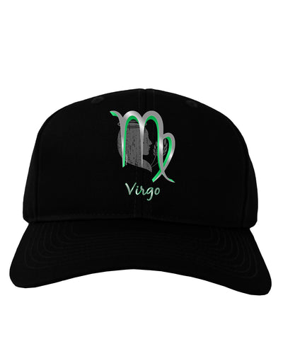 Virgo Symbol Adult Dark Baseball Cap Hat-Baseball Cap-TooLoud-Black-One Size-Davson Sales