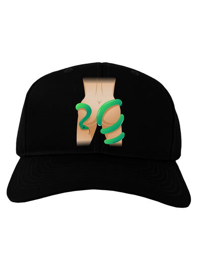 Lady Anaconda Design Medium Adult Dark Baseball Cap Hat-Baseball Cap-TooLoud-Black-One Size-Davson Sales
