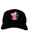 Kawaii Kitty Adult Dark Baseball Cap Hat-Baseball Cap-TooLoud-Black-One Size-Davson Sales