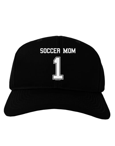 Soccer Mom Jersey Adult Dark Baseball Cap Hat-Baseball Cap-TooLoud-Black-One Size-Davson Sales