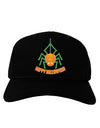 Cute Pumpkin Spider - Happy Halloween Adult Dark Baseball Cap Hat-Baseball Cap-TooLoud-Black-One Size-Davson Sales