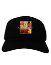Hello Autumn Adult Dark Baseball Cap Hat-Baseball Cap-TooLoud-Black-One Size-Davson Sales