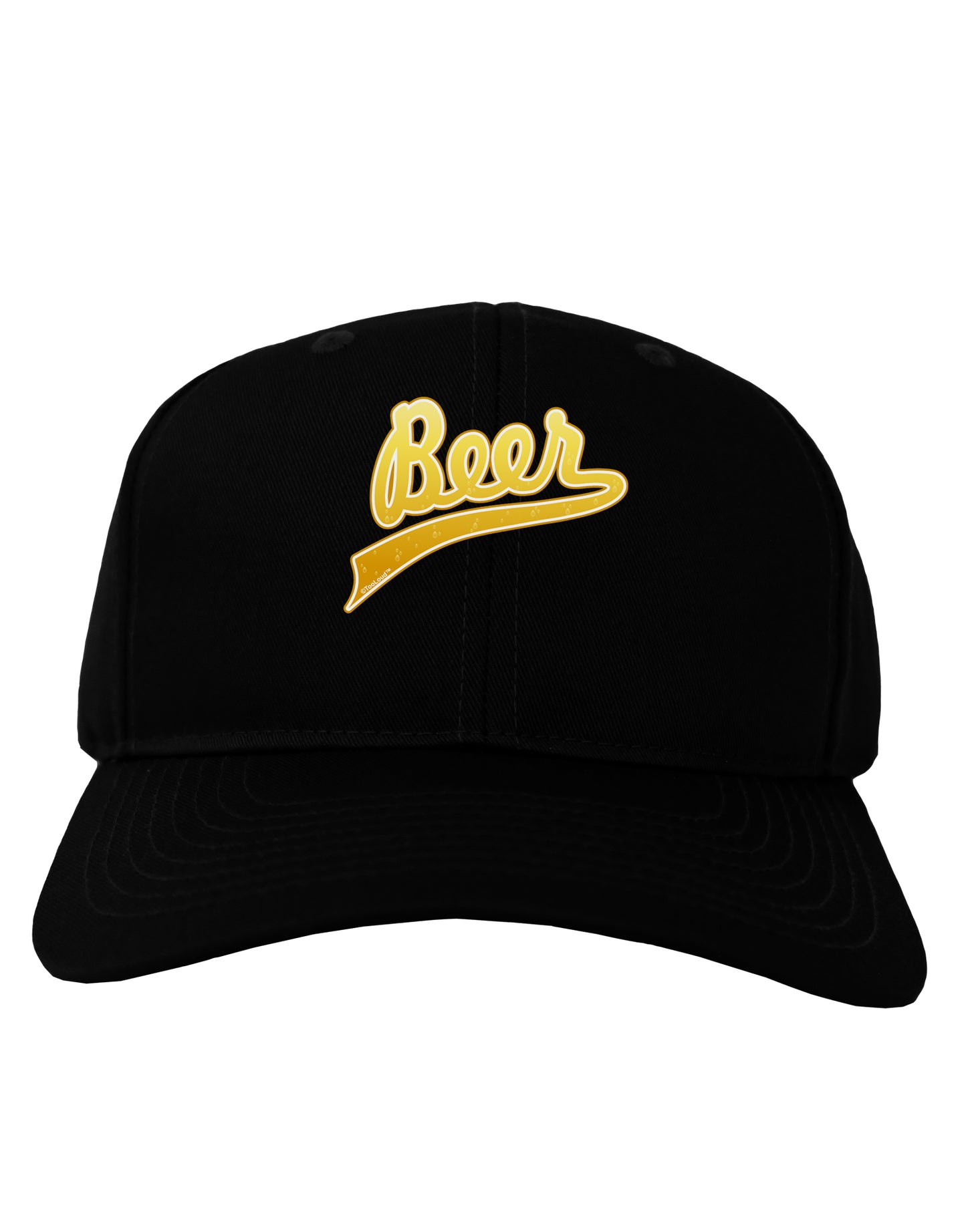 Beer Jersey Adult Dark Baseball Cap Hat-Baseball Cap-TooLoud-Black-One Size-Davson Sales