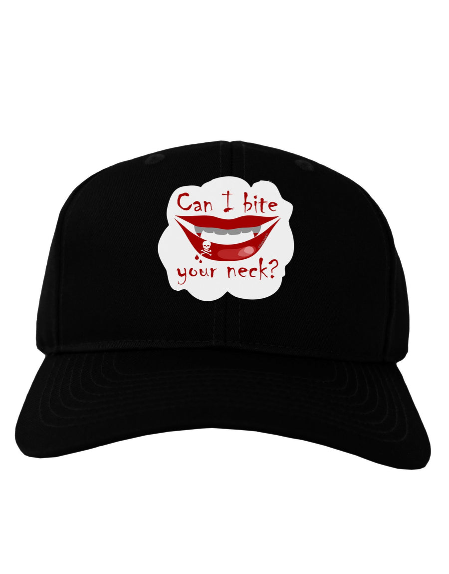 Bite your neck Adult Dark Baseball Cap Hat-Baseball Cap-TooLoud-Black-One Size-Davson Sales