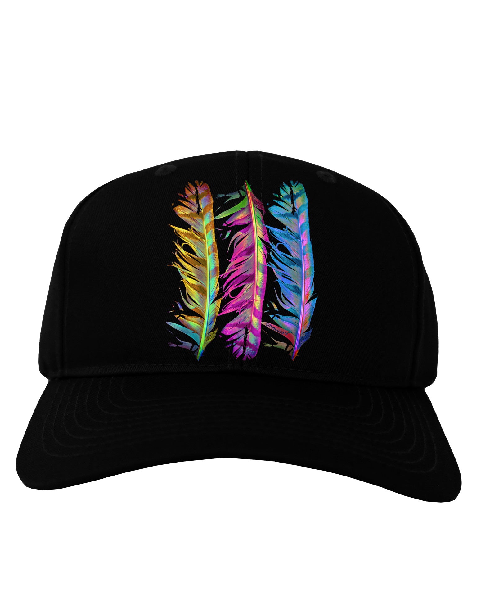 Magic Feathers Adult Dark Baseball Cap Hat-Baseball Cap-TooLoud-Black-One Size-Davson Sales