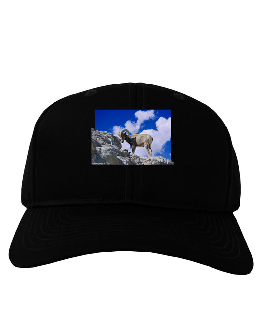 Bighorn Ram Adult Dark Baseball Cap Hat-Baseball Cap-TooLoud-Black-One Size-Davson Sales