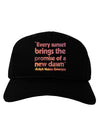 Emerson Sunset Quote Adult Dark Baseball Cap Hat-Baseball Cap-TooLoud-Black-One Size-Davson Sales