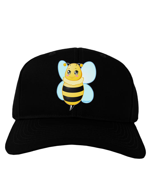 Cute Bee Adult Dark Baseball Cap Hat-Baseball Cap-TooLoud-Black-One Size-Davson Sales
