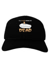 Sleep When Dead Coffin Adult Dark Baseball Cap Hat-Baseball Cap-TooLoud-Black-One Size-Davson Sales