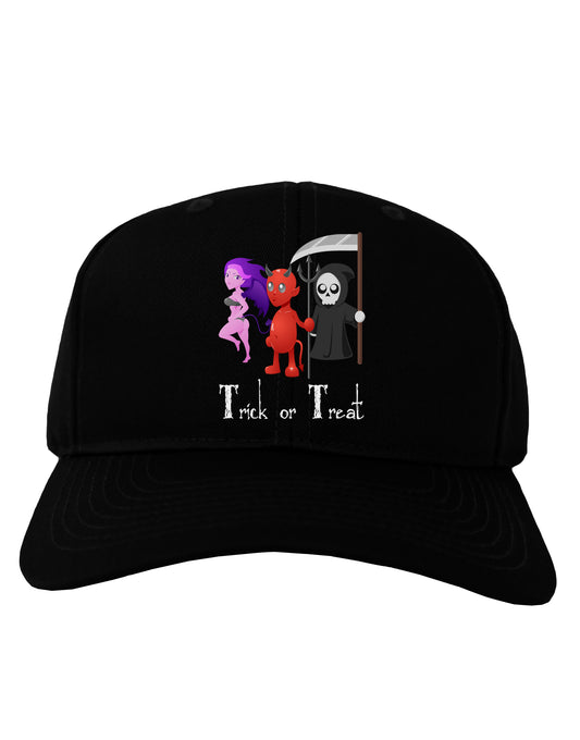 Reaper Devil Succubus - Trick or Treat Adult Dark Baseball Cap Hat-Baseball Cap-TooLoud-Black-One Size-Davson Sales
