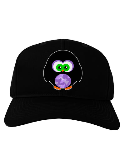 Cute Owl Halloween Adult Dark Baseball Cap Hat-Baseball Cap-TooLoud-Black-One Size-Davson Sales