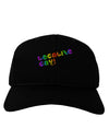 Legalize Gay - Rainbow Adult Dark Baseball Cap Hat-Baseball Cap-TooLoud-Black-One Size-Davson Sales