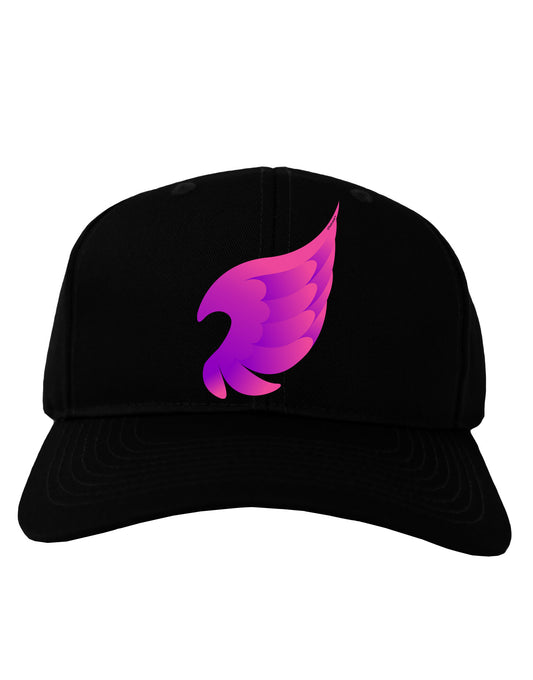Cute Single Angel Wing Adult Dark Baseball Cap Hat-Baseball Cap-TooLoud-Black-One Size-Davson Sales