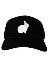Cute Bunny Rabbit Easter Adult Dark Baseball Cap Hat-Baseball Cap-TooLoud-Black-One Size-Davson Sales
