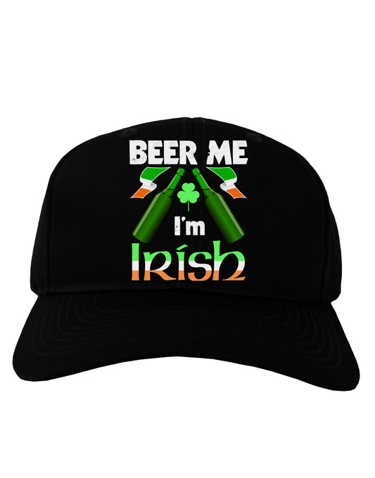 Beer Me I'm Irish Adult Dark Baseball Cap Hat-Baseball Cap-TooLoud-Black-One Size-Davson Sales