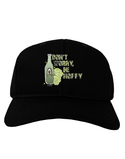 Don't Worry Be Hoppy Dark Adult Dark Baseball Cap Hat-Baseball Cap-TooLoud-Black-One-Size-Fits-Most-Davson Sales