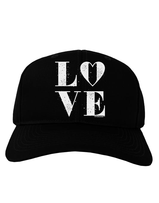 Love Splatter Adult Dark Baseball Cap Hat-Baseball Cap-TooLoud-Black-One Size-Davson Sales